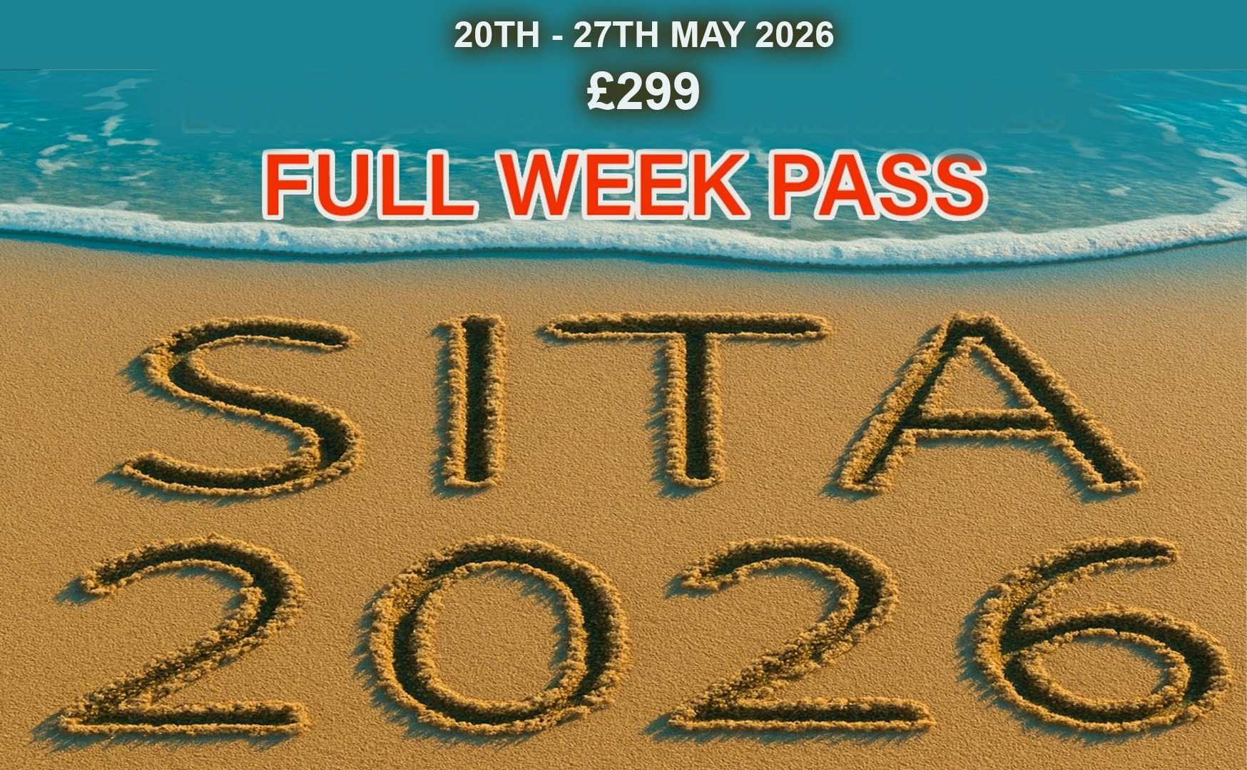 Full Week Pass Only – for SITA 2026
