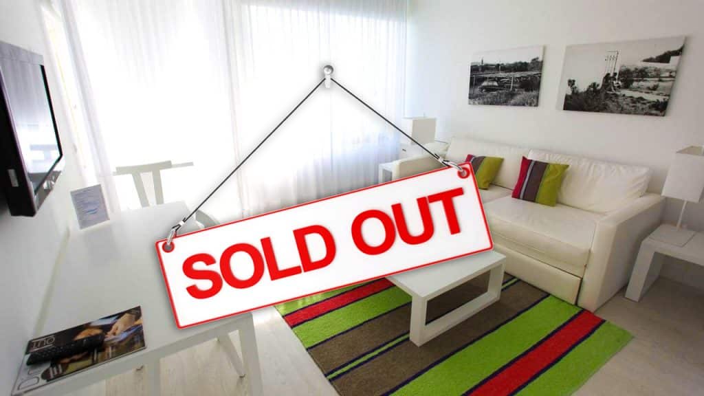 SOLD OUT 1 BEDROOM POOL VIEW CLUBE